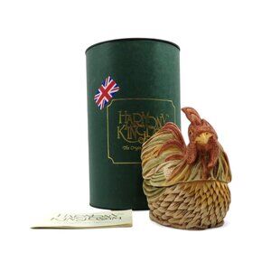 Harmony Kingdom RISE AND SHINE Rooster Chicken 2002 Figurine Retired Boxed